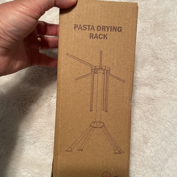 Ourokhome collapsible Pasta Drying rack in white - Picture 9 of 10